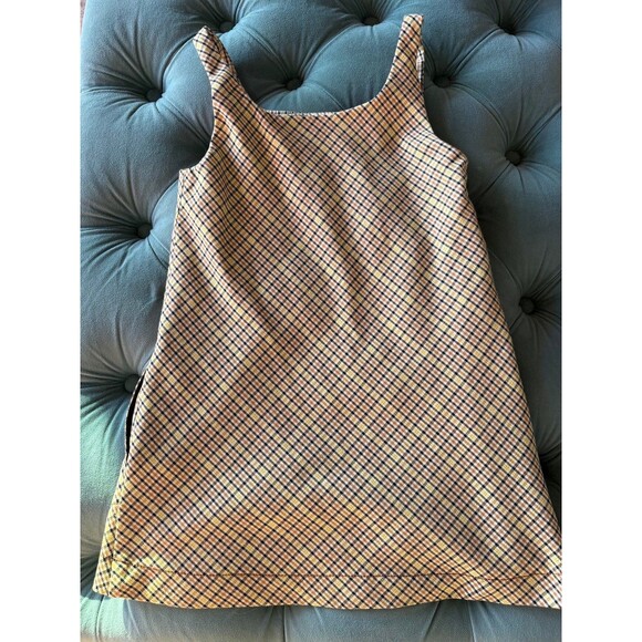 Zara Plaid Jumper Dress - Size 7 Girls - Picture 2 of 3